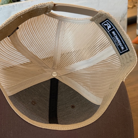 Brown and Tan Trucker Hat - Picture 2 of 2